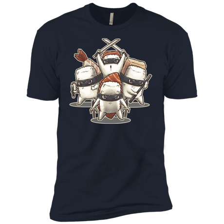 T-Shirts Midnight Navy / X-Small Ninja Sushi Men's Premium T-Shirt