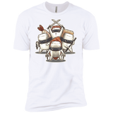 T-Shirts White / X-Small Ninja Sushi Men's Premium T-Shirt