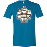 T-Shirts Antique Sapphire / S Ninja Sushi Men's Semi-Fitted Softstyle