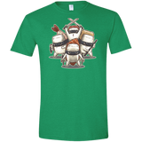 T-Shirts Heather Irish Green / M Ninja Sushi Men's Semi-Fitted Softstyle