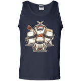 T-Shirts Navy / S Ninja Sushi Men's Tank Top
