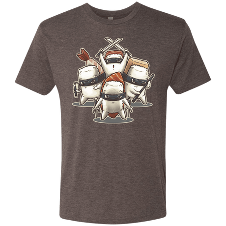 T-Shirts Macchiato / S Ninja Sushi Men's Triblend T-Shirt