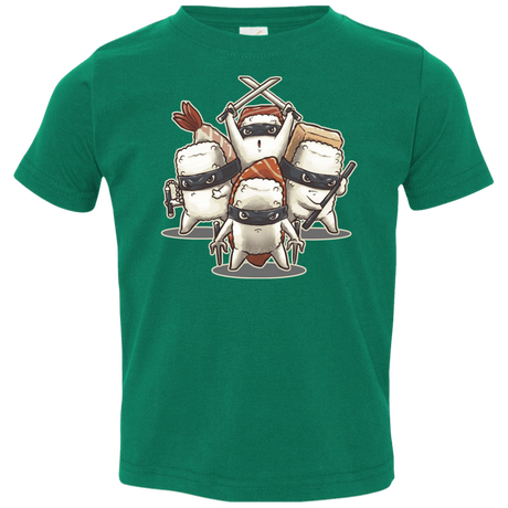 T-Shirts Kelly / 2T Ninja Sushi Toddler Premium T-Shirt