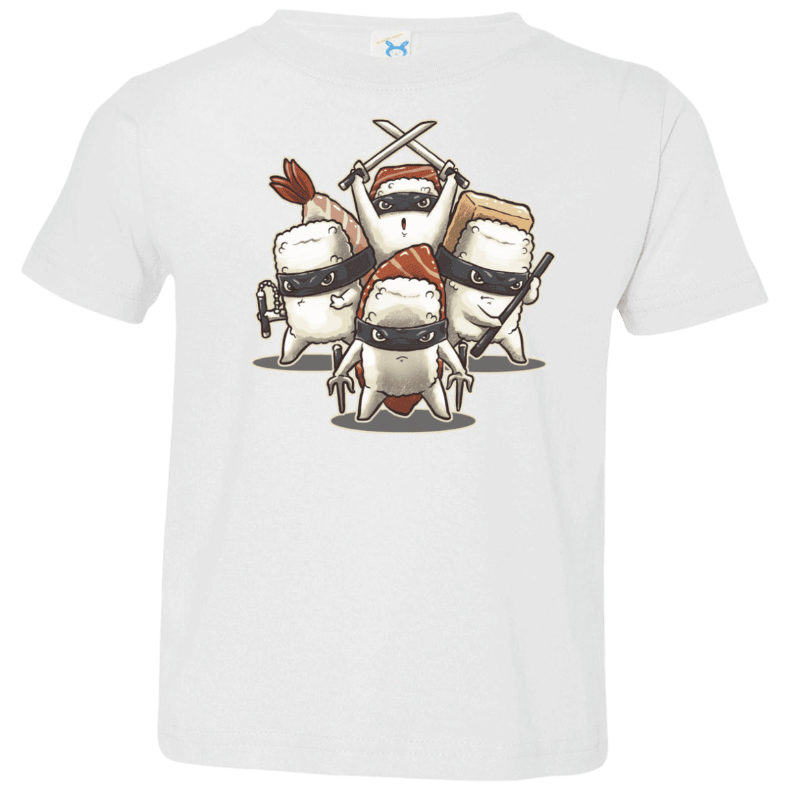 T-Shirts White / 2T Ninja Sushi Toddler Premium T-Shirt