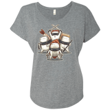 T-Shirts Premium Heather / X-Small Ninja Sushi Triblend Dolman Sleeve