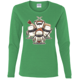 T-Shirts Irish Green / S Ninja Sushi Women's Long Sleeve T-Shirt