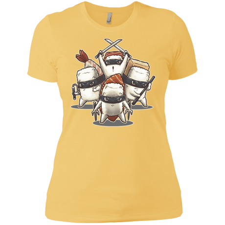 T-Shirts Banana Cream/ / X-Small Ninja Sushi Women's Premium T-Shirt