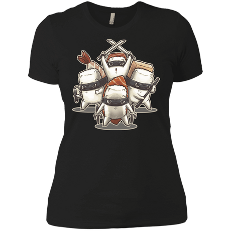 T-Shirts Black / X-Small Ninja Sushi Women's Premium T-Shirt