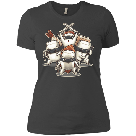 T-Shirts Heavy Metal / X-Small Ninja Sushi Women's Premium T-Shirt