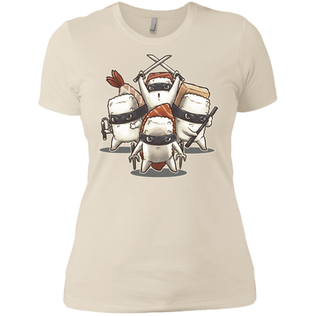 T-Shirts Ivory/ / X-Small Ninja Sushi Women's Premium T-Shirt