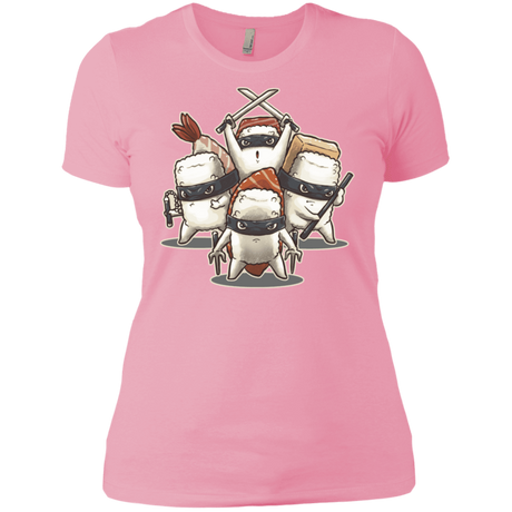 T-Shirts Light Pink / X-Small Ninja Sushi Women's Premium T-Shirt