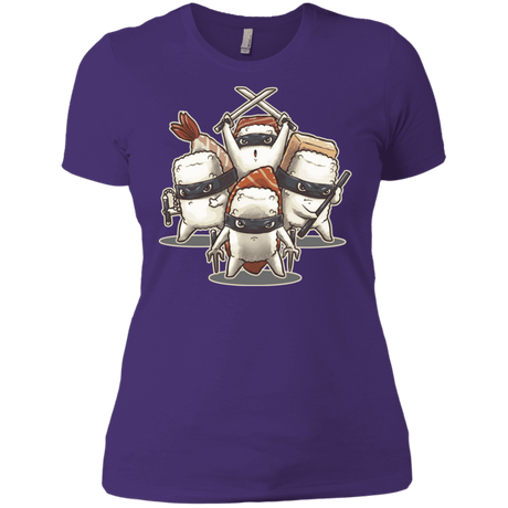 T-Shirts Purple Rush/ / X-Small Ninja Sushi Women's Premium T-Shirt
