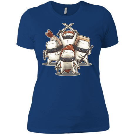 T-Shirts Royal / X-Small Ninja Sushi Women's Premium T-Shirt