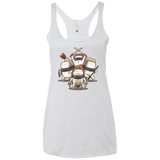 T-Shirts Heather White / X-Small Ninja Sushi Women's Triblend Racerback Tank