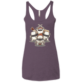 T-Shirts Vintage Purple / X-Small Ninja Sushi Women's Triblend Racerback Tank