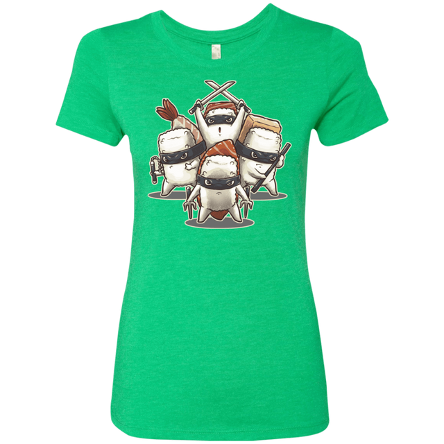 T-Shirts Envy / S Ninja Sushi Women's Triblend T-Shirt