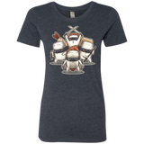 T-Shirts Vintage Navy / S Ninja Sushi Women's Triblend T-Shirt