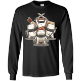 T-Shirts Black / YS Ninja Sushi Youth Long Sleeve T-Shirt