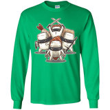 T-Shirts Irish Green / YS Ninja Sushi Youth Long Sleeve T-Shirt