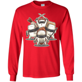 T-Shirts Red / YS Ninja Sushi Youth Long Sleeve T-Shirt
