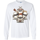T-Shirts White / YS Ninja Sushi Youth Long Sleeve T-Shirt