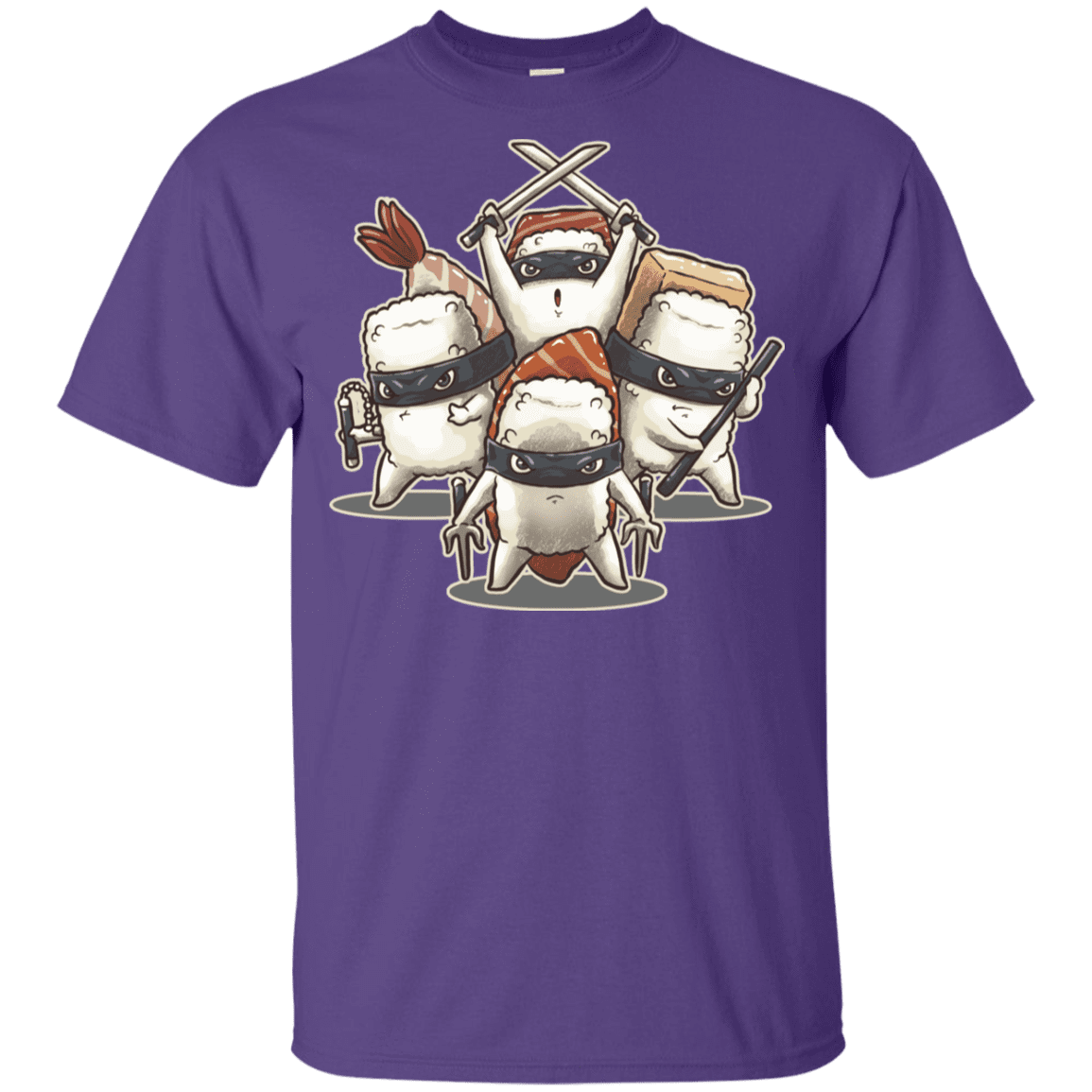 T-Shirts Purple / YXS Ninja Sushi Youth T-Shirt