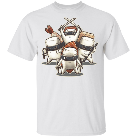 T-Shirts White / YXS Ninja Sushi Youth T-Shirt