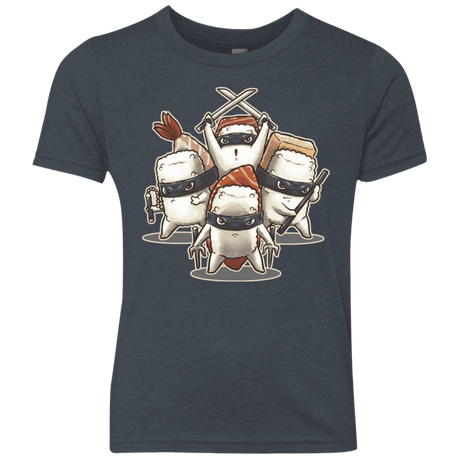 T-Shirts Vintage Navy / YXS Ninja Sushi Youth Triblend T-Shirt
