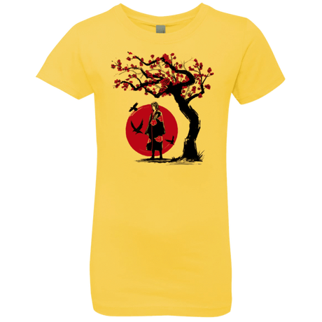 T-Shirts Vibrant Yellow / YXS Ninja under the sun Girls Premium T-Shirt