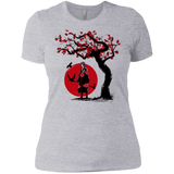 T-Shirts Heather Grey / X-Small Ninja under the sun Women's Premium T-Shirt