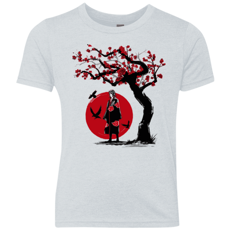 T-Shirts Heather White / YXS Ninja under the sun Youth Triblend T-Shirt