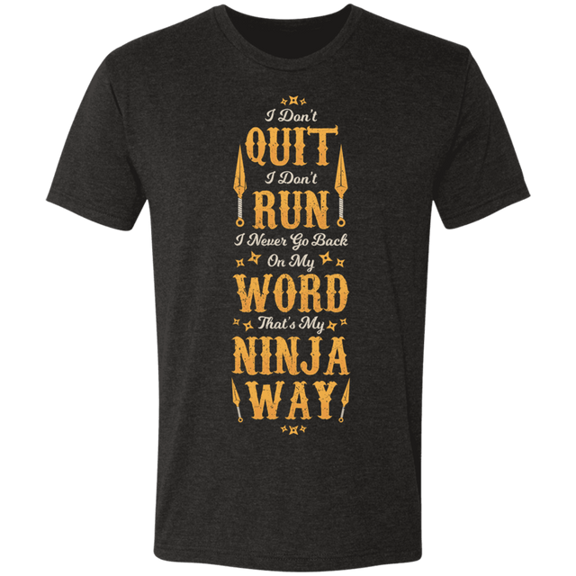 T-Shirts Vintage Black / S Ninja Way Men's Triblend T-Shirt