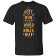 T-Shirts Black / YXS Ninja Way Youth T-Shirt