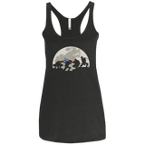 T-Shirts Vintage Black / X-Small Ninja Women's Triblend Racerback Tank