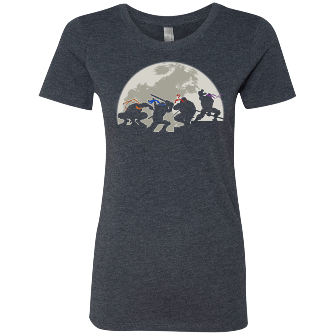 T-Shirts Vintage Navy / Small Ninja Women's Triblend T-Shirt