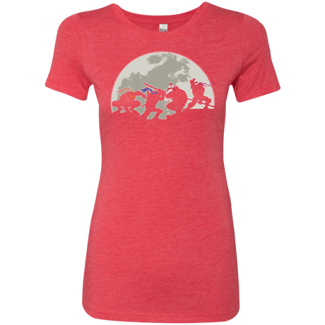 T-Shirts Vintage Red / Small Ninja Women's Triblend T-Shirt