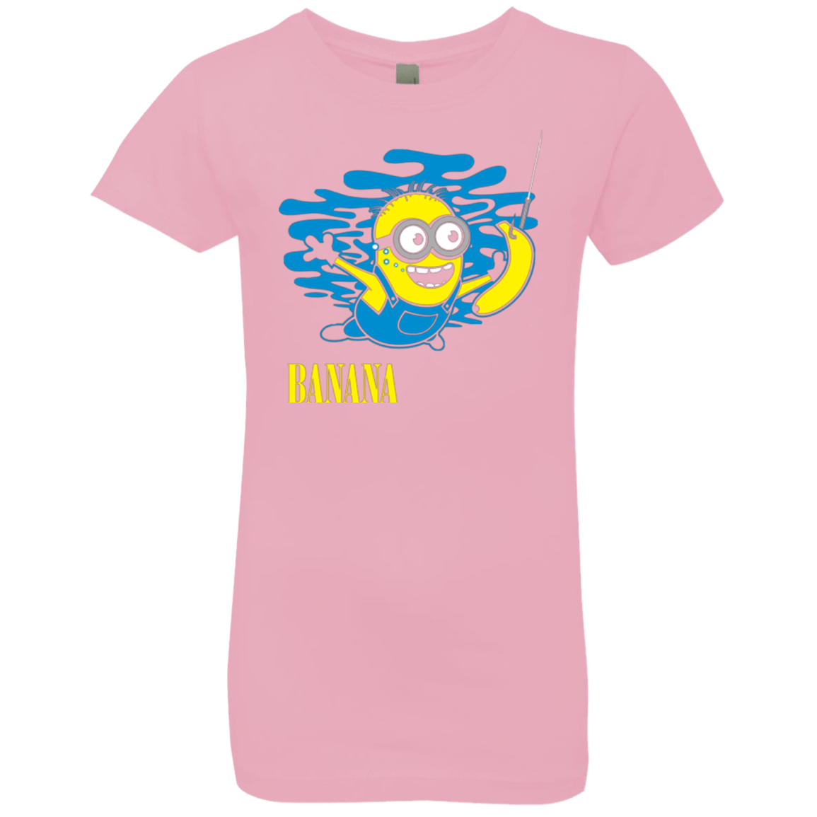T-Shirts Light Pink / YXS Nirvana Banana Girls Premium T-Shirt