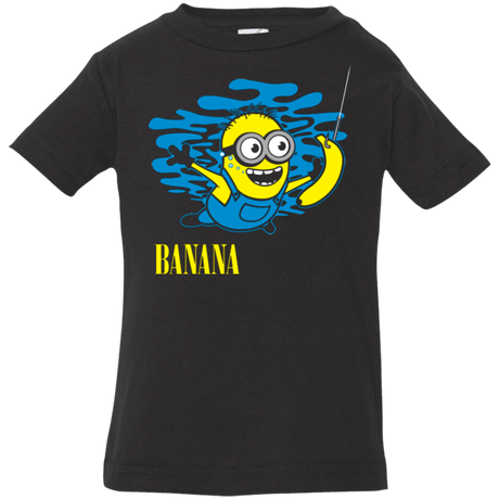 T-Shirts Black / 6 Months Nirvana Banana Infant Premium T-Shirt