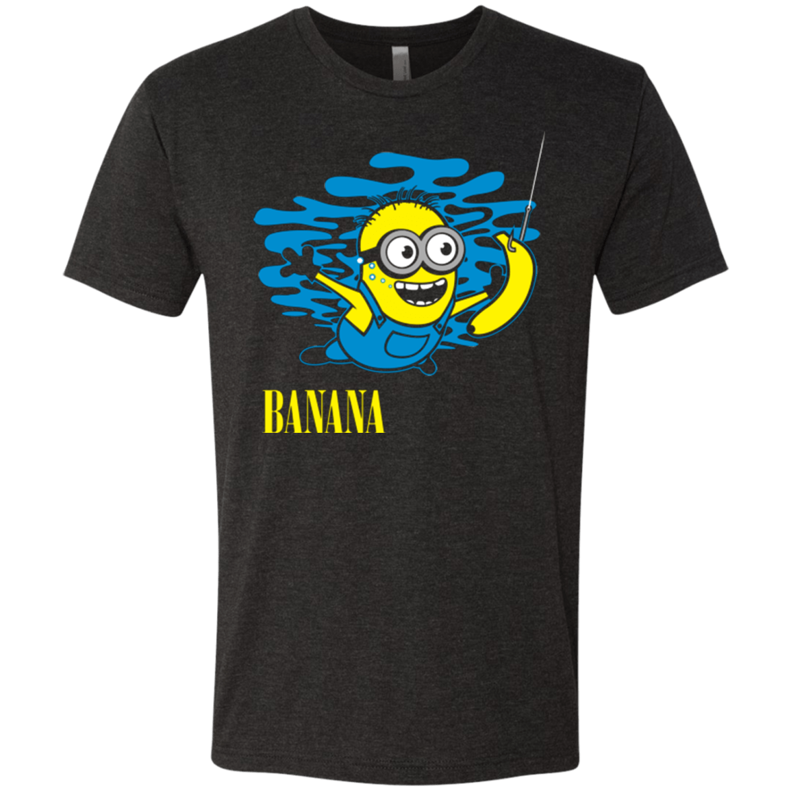 T-Shirts Vintage Black / Small Nirvana Banana Men's Triblend T-Shirt