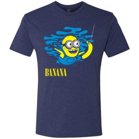 T-Shirts Vintage Navy / Small Nirvana Banana Men's Triblend T-Shirt