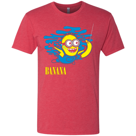 T-Shirts Vintage Red / Small Nirvana Banana Men's Triblend T-Shirt