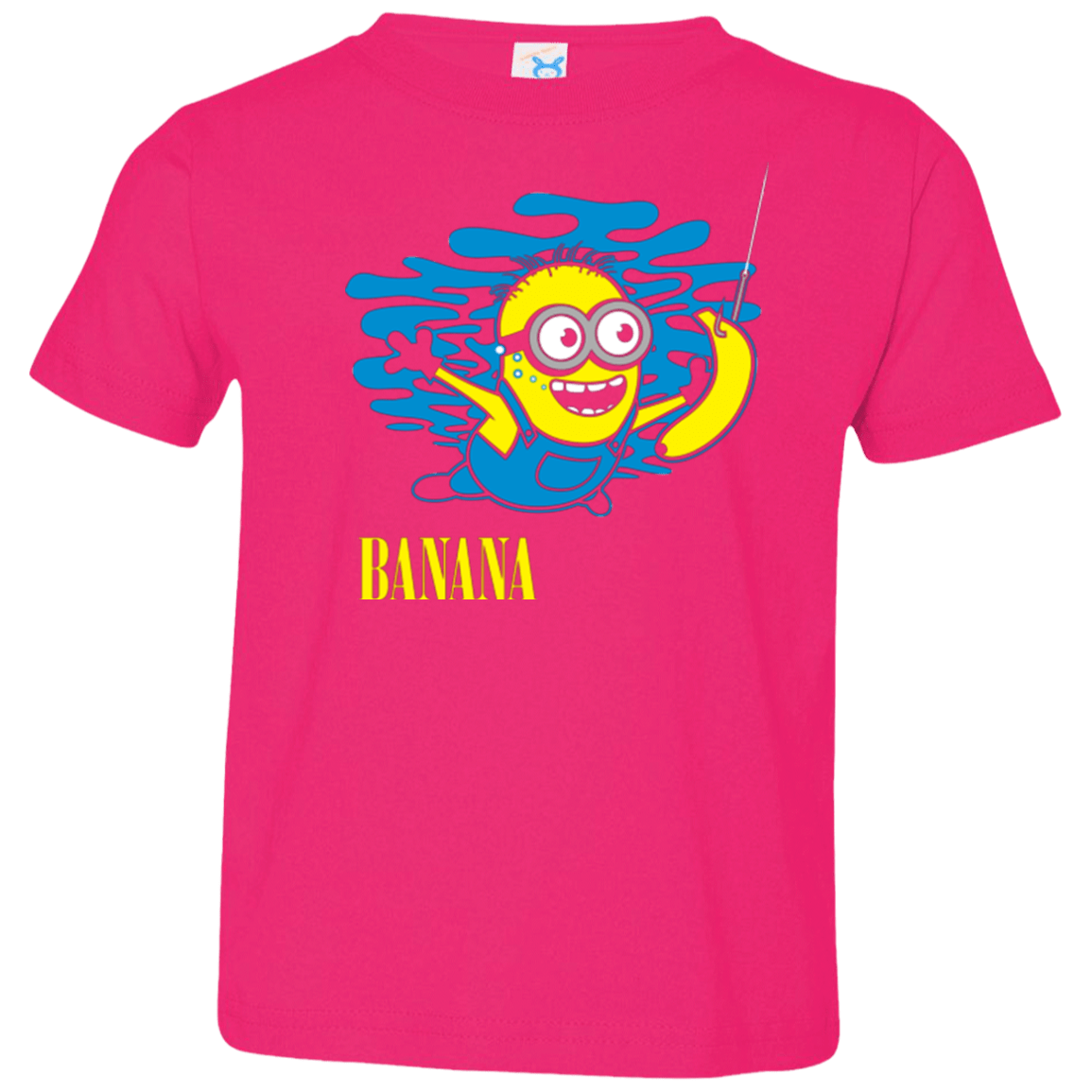 T-Shirts Hot Pink / 2T Nirvana Banana Toddler Premium T-Shirt