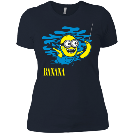 T-Shirts Midnight Navy / X-Small Nirvana Banana Women's Premium T-Shirt