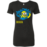T-Shirts Vintage Black / Small Nirvana Banana Women's Triblend T-Shirt