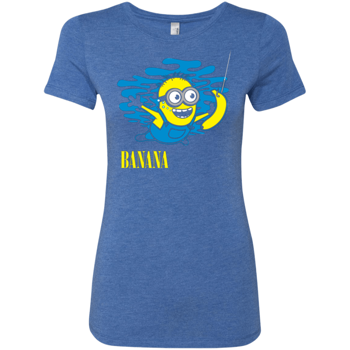 T-Shirts Vintage Royal / Small Nirvana Banana Women's Triblend T-Shirt