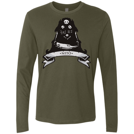 T-Shirts Military Green / Small Nito Men's Premium Long Sleeve