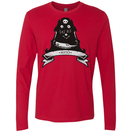 T-Shirts Red / Small Nito Men's Premium Long Sleeve