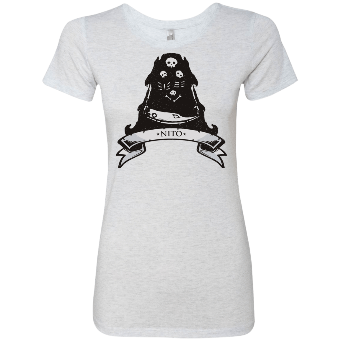 T-Shirts Heather White / Small Nito Women's Triblend T-Shirt
