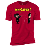T-Shirts Red / YXS No Capes Boys Premium T-Shirt