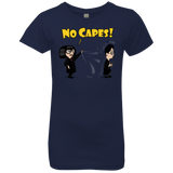 T-Shirts Midnight Navy / YXS No Capes Girls Premium T-Shirt